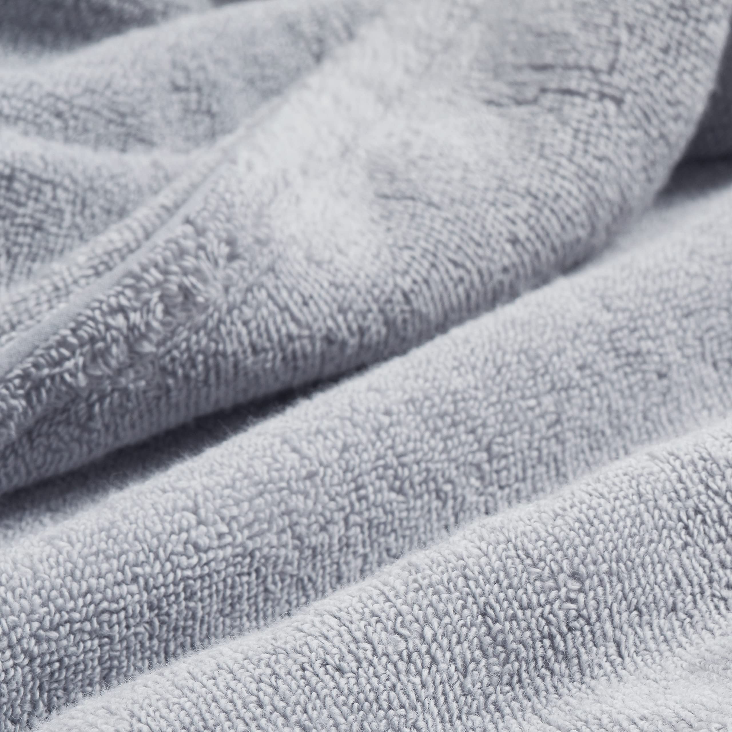 Brooklinen Bath Sheet Set of 2 - 100% Cotton Super Soft & Absorbent Luxury Towels in Smoke Color | Perfect for Spa, Bathroom & Beach Use
