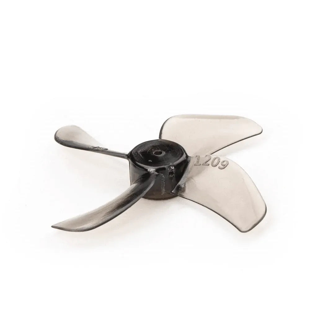Gemfan 1209 4-Blade 31mm Propeller - 0.8mm/1mm/1.5mm Shaft Compatible with 0802 25000KV Motor (16-Pack) - Perfect for FPV Drone Racing and DIY Micro Quadcopter Builds