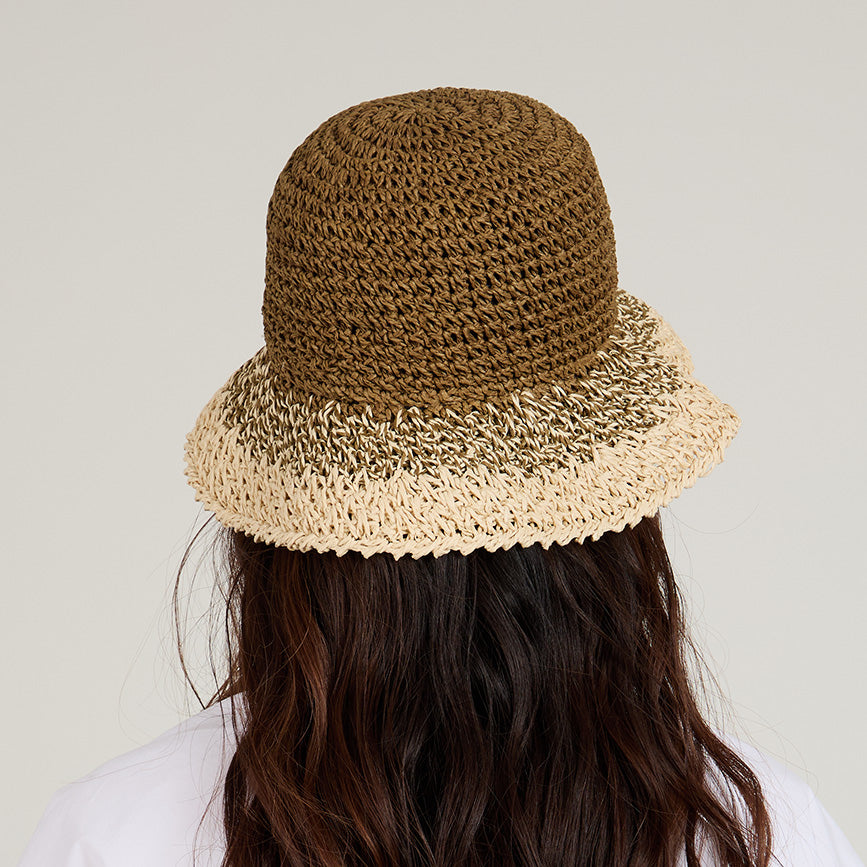 Bailey Crochet Bucket Hat for Women - Stylish Summer Sun Hat with Wide Brim, Boho Beach Hat for Outdoor Activities, Travel & Fashion Accessories