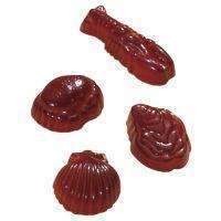 Premium Shellfish & Seafood Chocolate Mold for Baking - Crab, Lobster & Fish Silicone Candy Molds - Perfect for DIY Chocolate Making, Cake Decorating & Holiday Treats