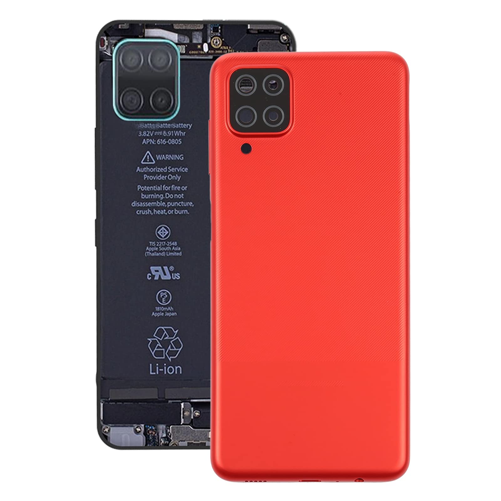 Samsung Galaxy A12 Battery Back Cover - Durable Phone Replacement for Daily Use