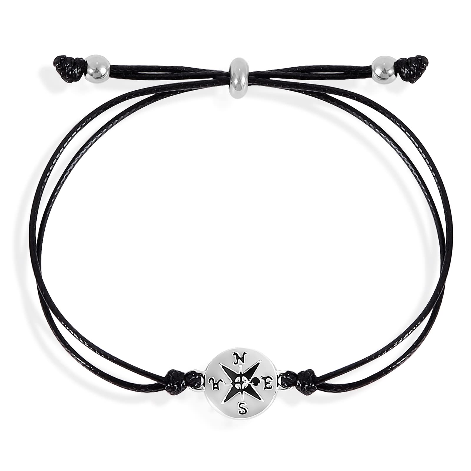 2022 Graduation Gifts for Her & Him - Class of 2022 College & High School Graduation Bracelet Set - Compass Charm Bracelet for Boys & Girls - Perfect Graduation Party Favors & Senior Year Keepsakes