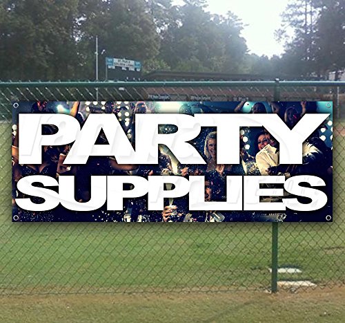 13 oz Heavy-Duty Vinyl Party Banner with Metal Grommets - Single-Sided Non-Fabric Decoration for Birthday, Wedding & Graduation Events