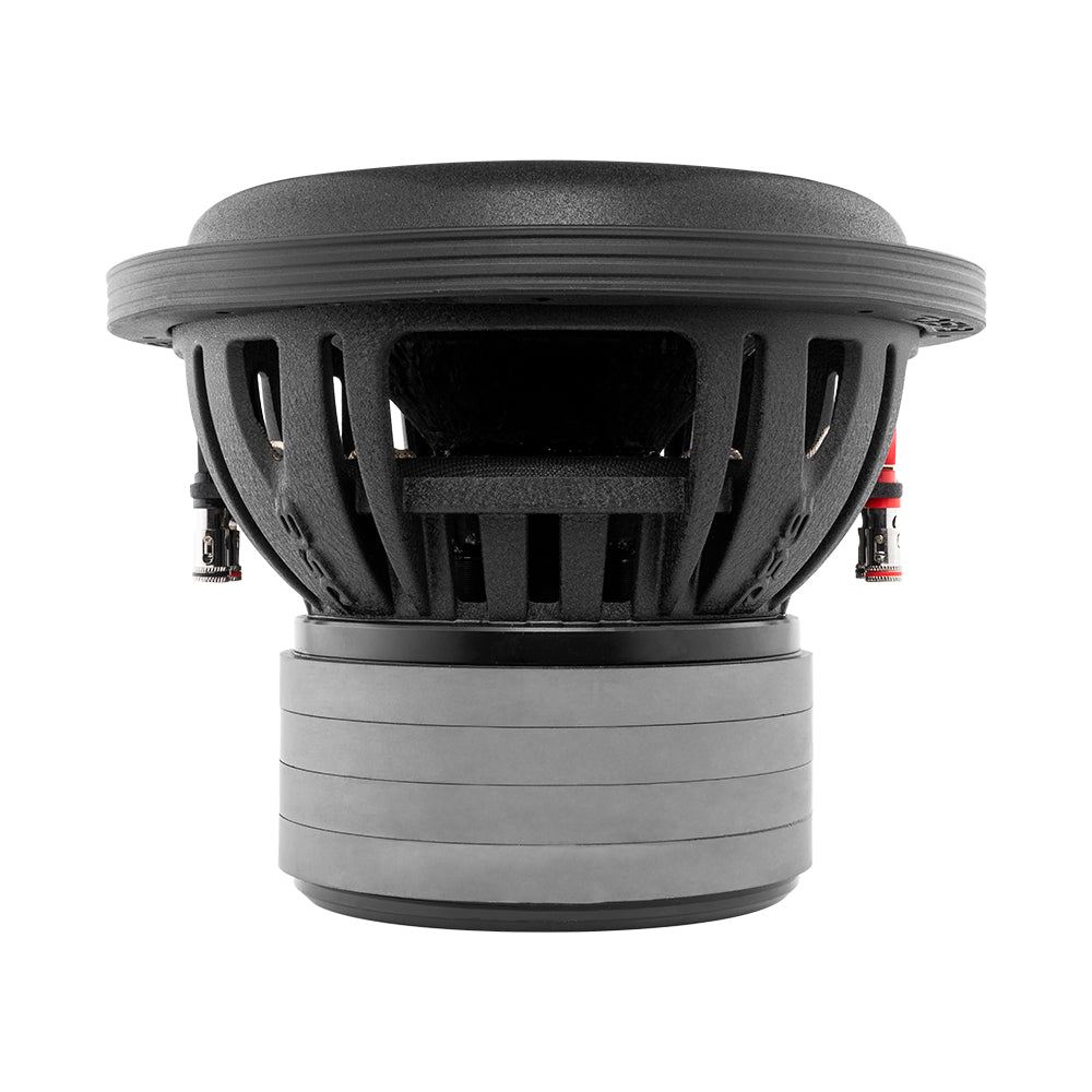 ZXI 8 Inch High Excursion Car Subwoofer with Quad Stacked Magnets - 600 Watts RMS Power, DVC 4 Ohm - Perfect for Car Audio Systems, Bass Enthusiasts, and Custom Vehicle Upgrades
