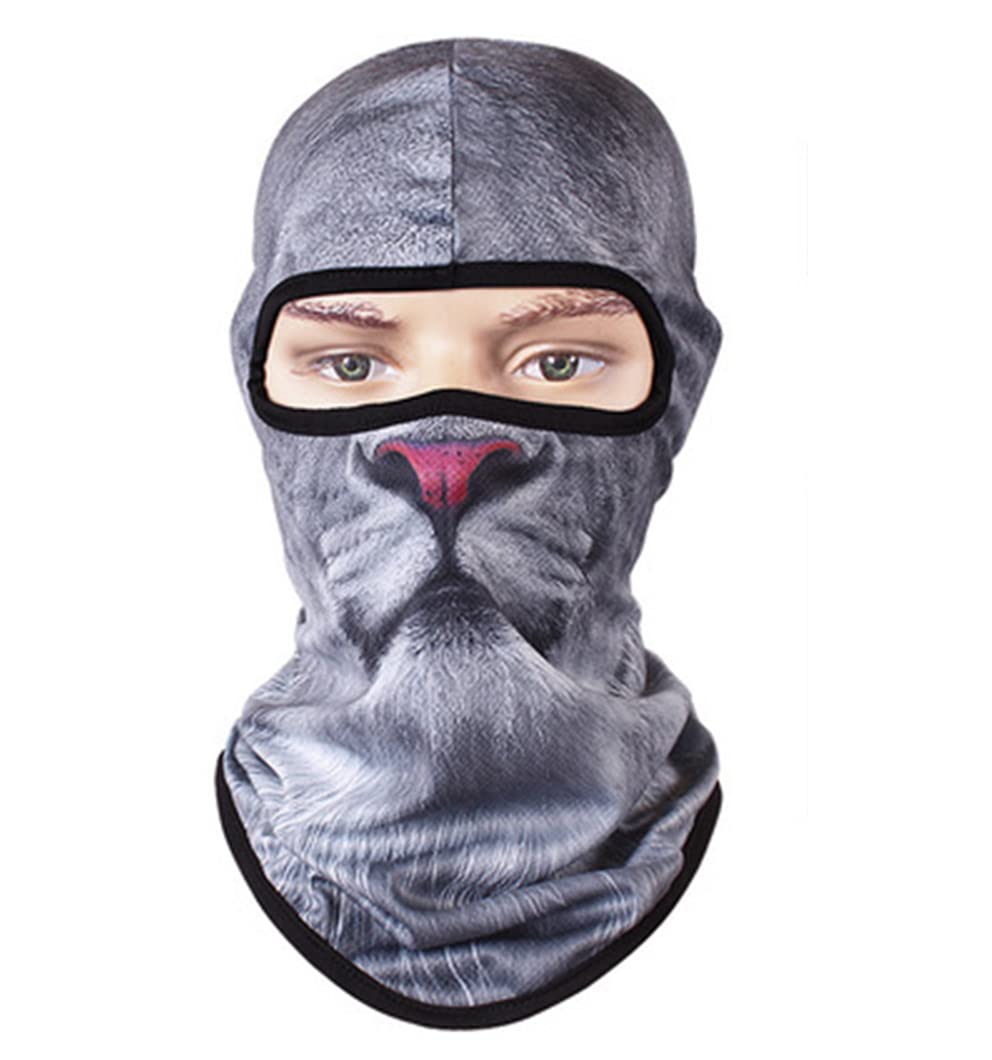Yahoyaba Outdoor Sports Cycling Dust Mask - Breathable Animal Balaclava Face Cover for Cycling, Skiing, Music Festivals, Raves, Halloween & Costume Parties - Perfect for Outdoor Adventures & Themed Events