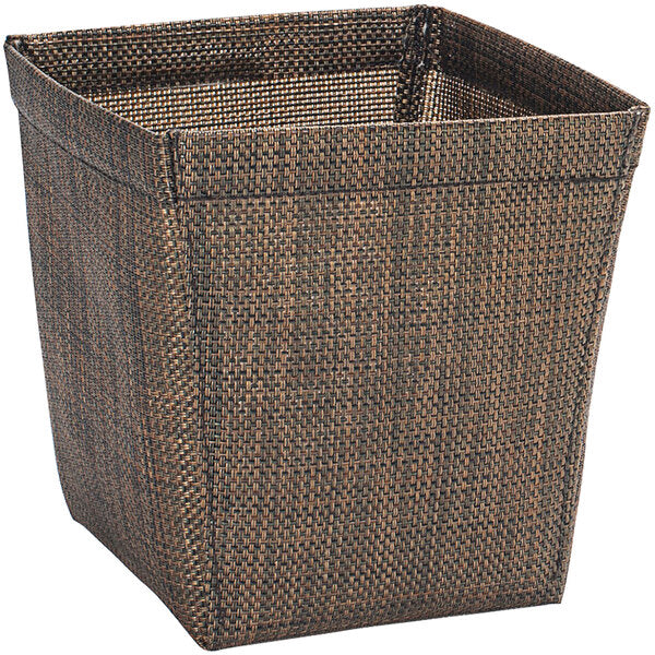 FOH Metroweave Storage Basket, 1/6 Size, Set of 4 - Perfect for Home Organization, Bathroom, Kitchen, and Office Storage
