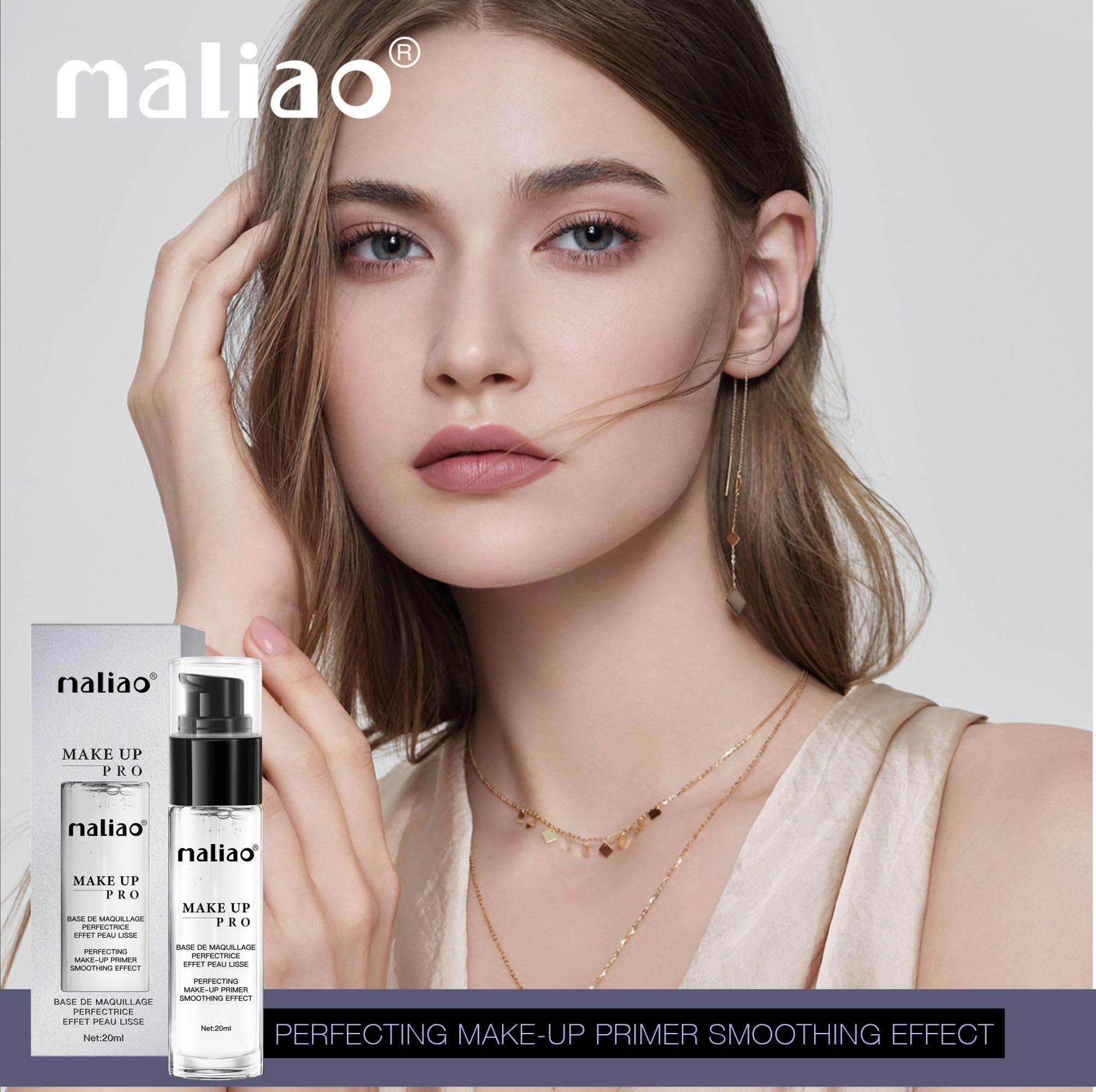 MALIAO Professional Makeup Primer - Smoothing & Perfecting Base for Flawless Makeup Application | Ideal for Daily Wear, Special Occasions & Photography