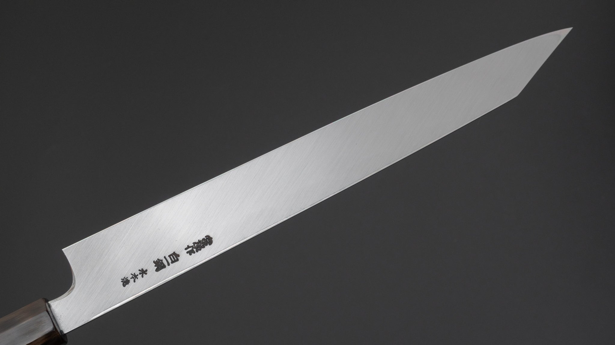 Hitohira Togashi White #1 Sanbonsugi Mizu Honyaki Kiritsuke Yanagiba 300mm Japanese Chef Knife with Taihei Ebony Handle (Type T/Saya Included) - Perfect for Sushi, Sashimi & Precision Cutting