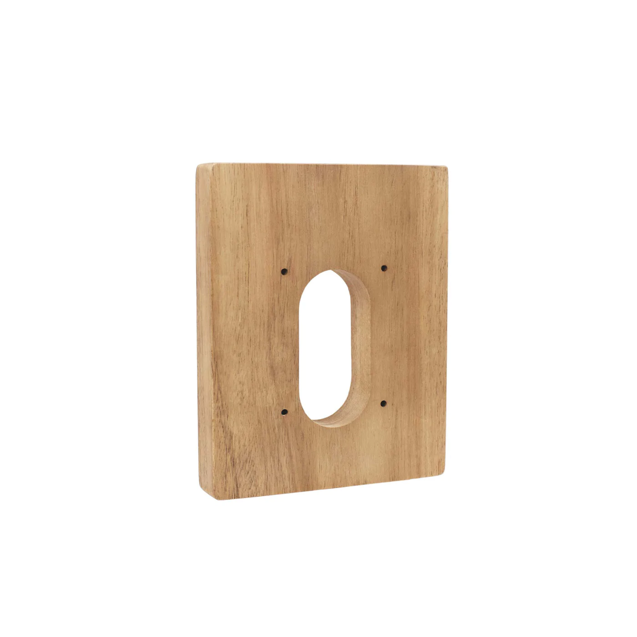 Aquor Teak Mounting Block V2+ - Premium Waterproof Shower Accessory for Bathroom & Outdoor Use