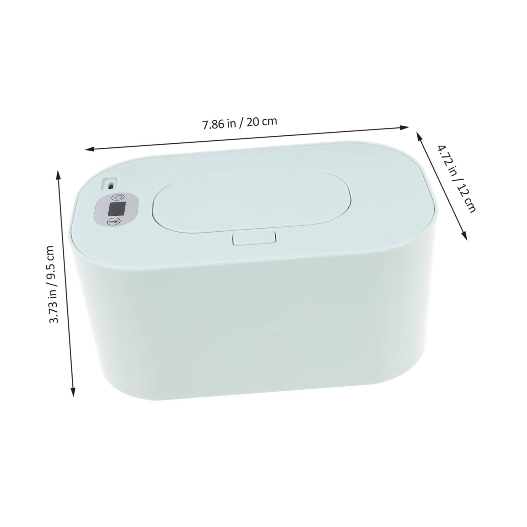 iFundom 2-Pack Baby Wipe Warmer & Dispenser - Portable Electric Tissue Heater for Newborn Care, Perfect for Diaper Changes & Nursery Essentials (White) - Ideal for Home, Travel & Daycare Use