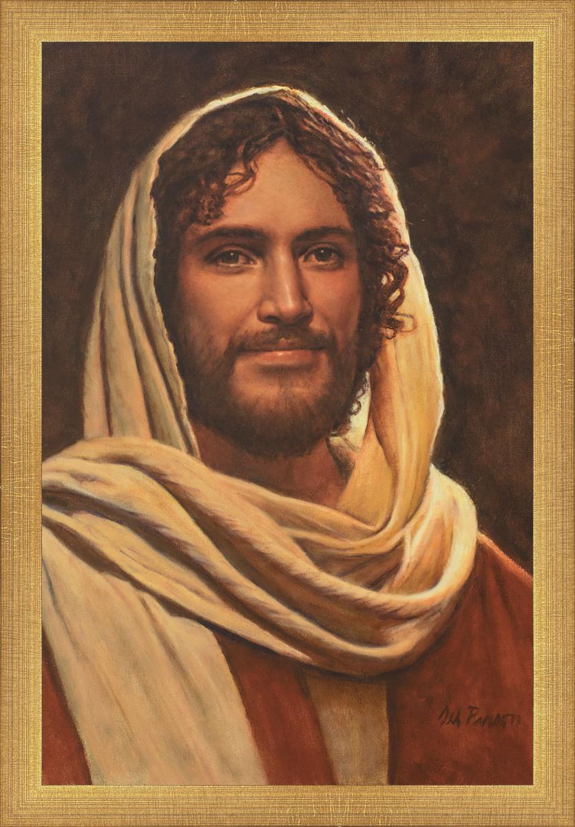 Emmanuel By Del Parson - Premium Religious Wall Art for Home & Church Decor - Perfect for Living Rooms, Bedrooms & Worship Spaces