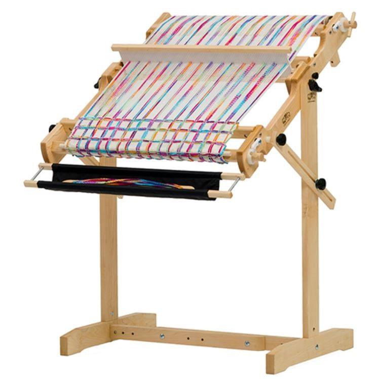Schacht Trestle Floor Stand - Heavy Duty Loom Stand for Weaving, Spinning & Crafting - Perfect for Handmade Yarn Projects & Home Decor DIY