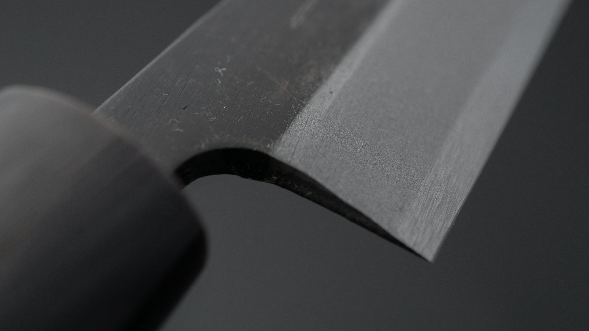Hitohira Tosa Kurouchi Nagoya Saki 105mm Japanese Kitchen Knife with Ho Wood Handle - Perfect for Sushi, Sashimi & Precision Cutting