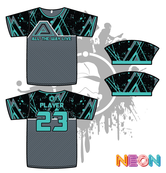 Stylish Geometric Grunge Men's Full Dye Jerseys - Trendy Streetwear for Casual Outfits & Urban Fashion