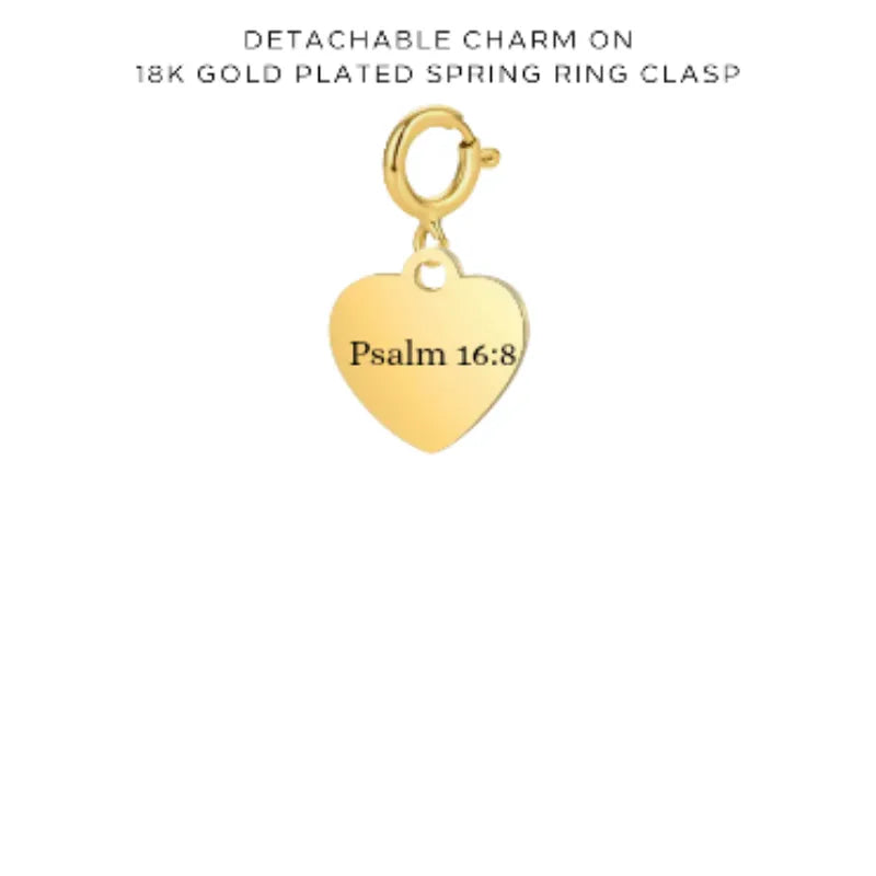 Personalized Engraved Charms with Detachable Clasp - Custom Name Jewelry Gift for Women - Perfect for Necklaces, Bracelets & Keychains - $10.00
