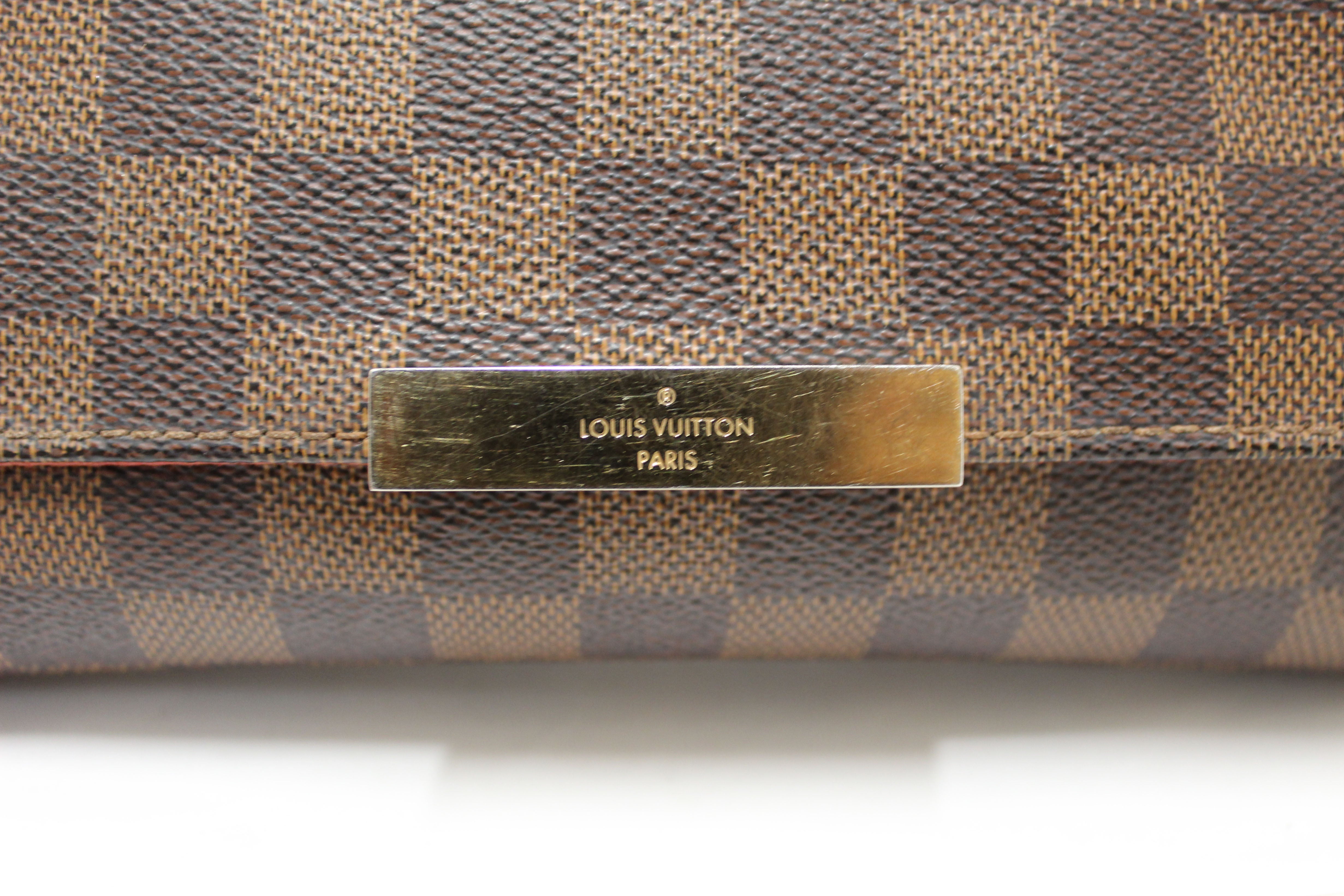 Authentic Louis Vuitton Damier Ebene Favorite PM Crossbody Bag - Luxury Designer Handbag for Women, Perfect for Work, Travel & Everyday Use
