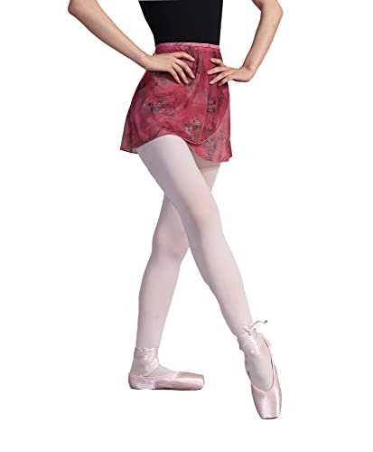 Mauve Flora Mesh Poly B