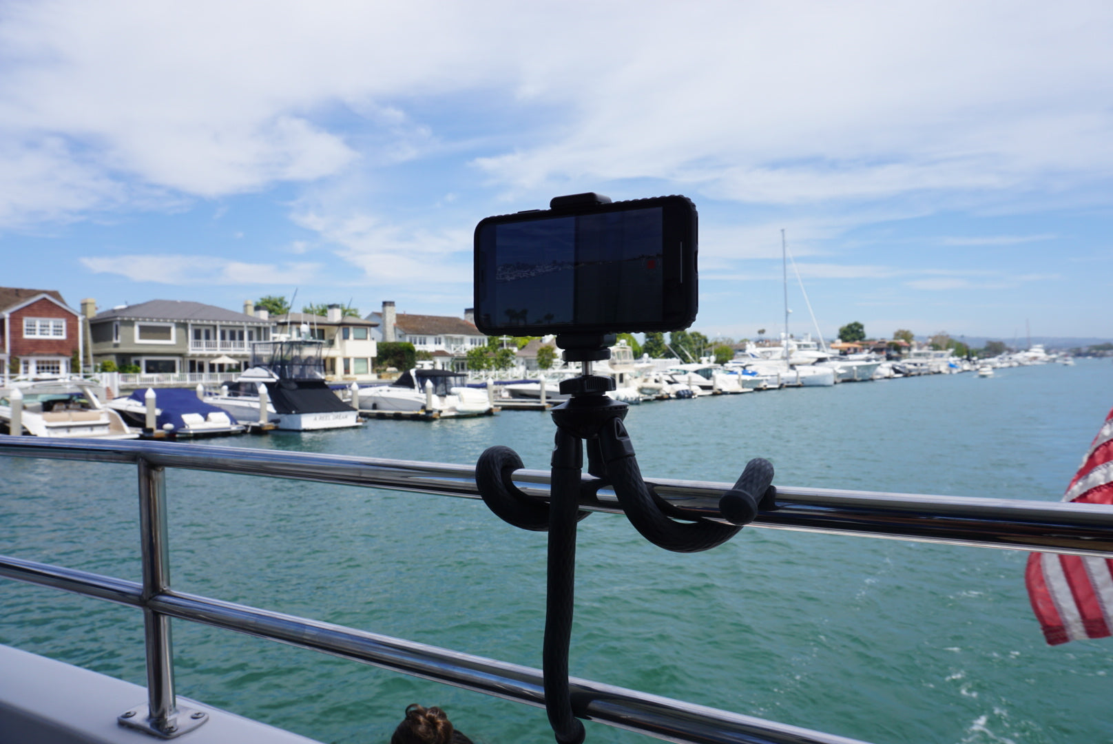 iOgrapher Flexible Mini Tripod Stand - Portable & Adjustable Phone Tripod for iPhone, Android, Smartphones - Perfect for Vlogging, Photography, Travel & Social Media Content Creation