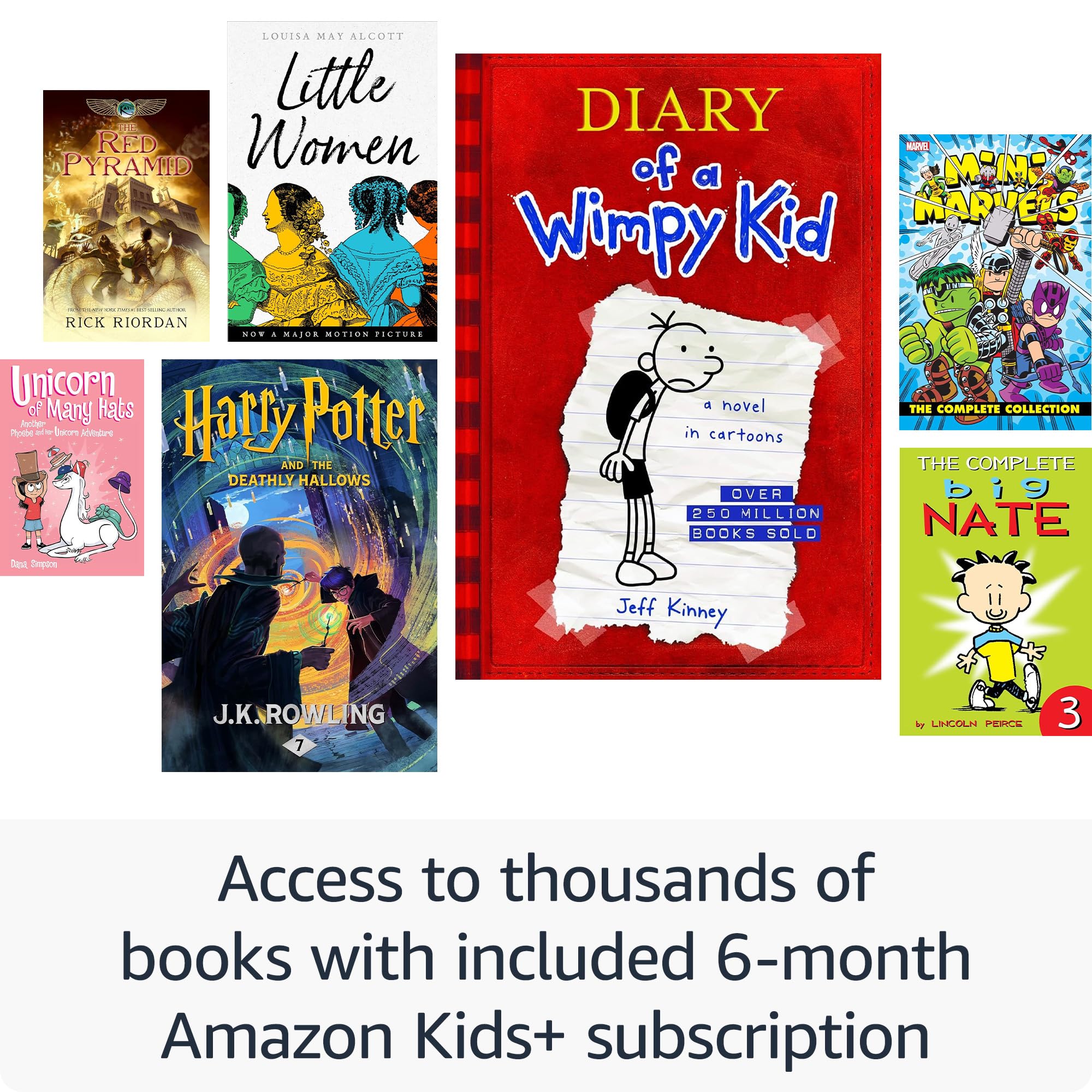 All-New Kindle Paperwhite Kids Essentials Bundle (16GB) - Starfish Design with Power Adapter | Perfect for Young Readers, Travel & Bedtime Stories