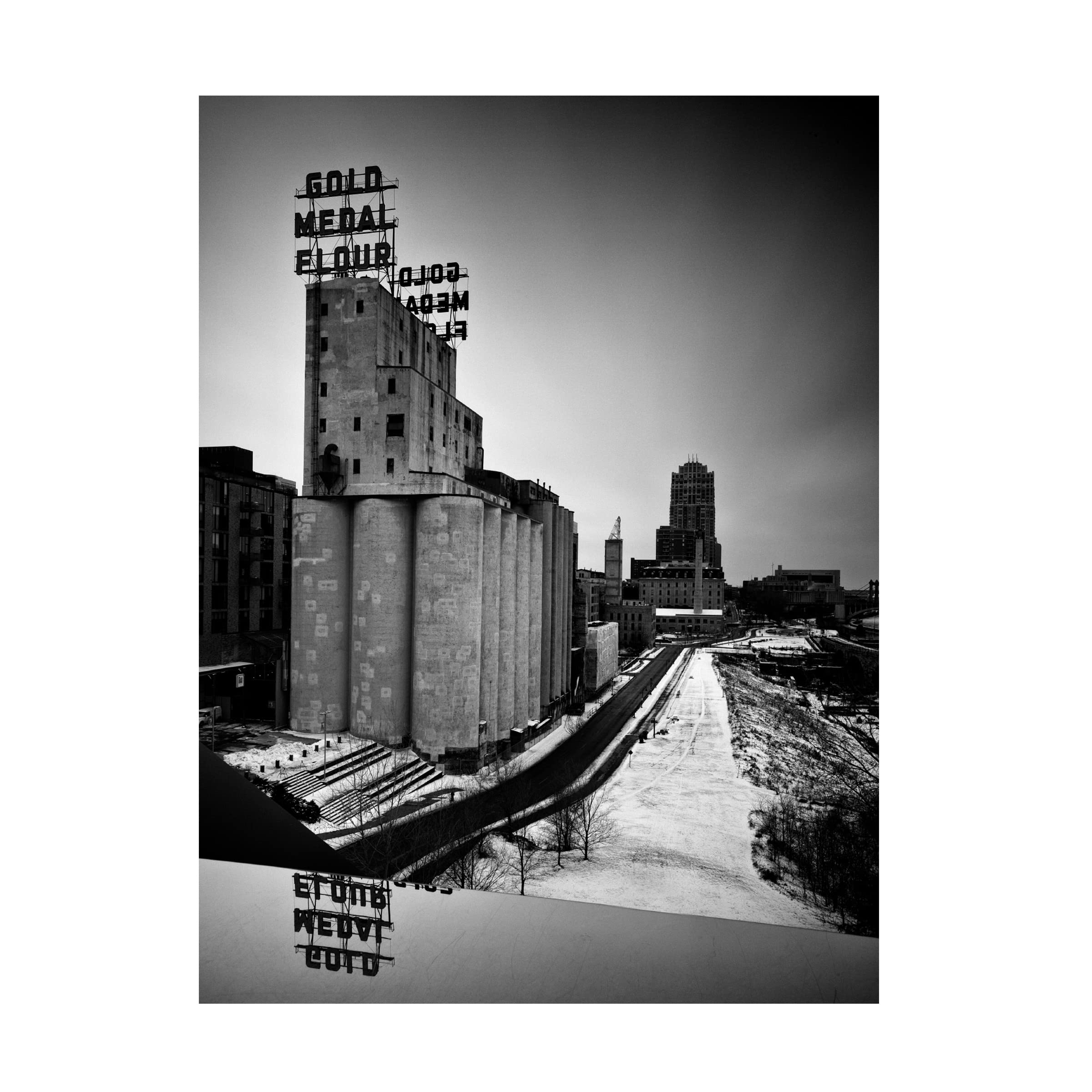 Geoffrey Ansel Agrons Gold Medal Flour Canvas Art Print - 35x47 Inch Vintage Food Decor - Perfect for Kitchen, Cafe & Restaurant Wall Decor