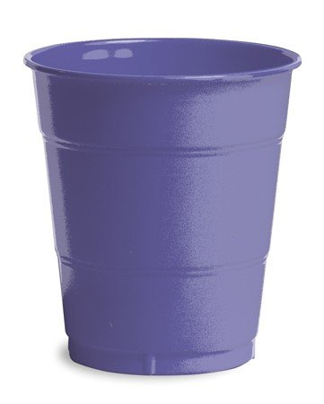 Club Pack of 240 Grape Purple Premium Disposable Plastic Drinking Cups 12 oz - Perfect for Parties, BBQs, and Outdoor Events