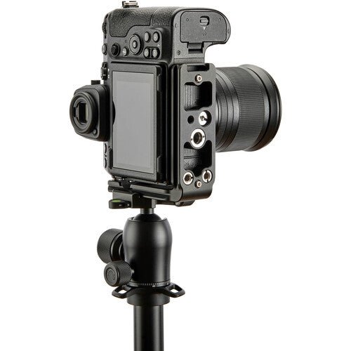 3 Legged Thing Zooey QD L Bracket for Nikon Z8 (Darkness) - Quick Release Camera Mount for Nikon Z8 DSLR - Perfect for Landscape, Portrait & Studio Photography