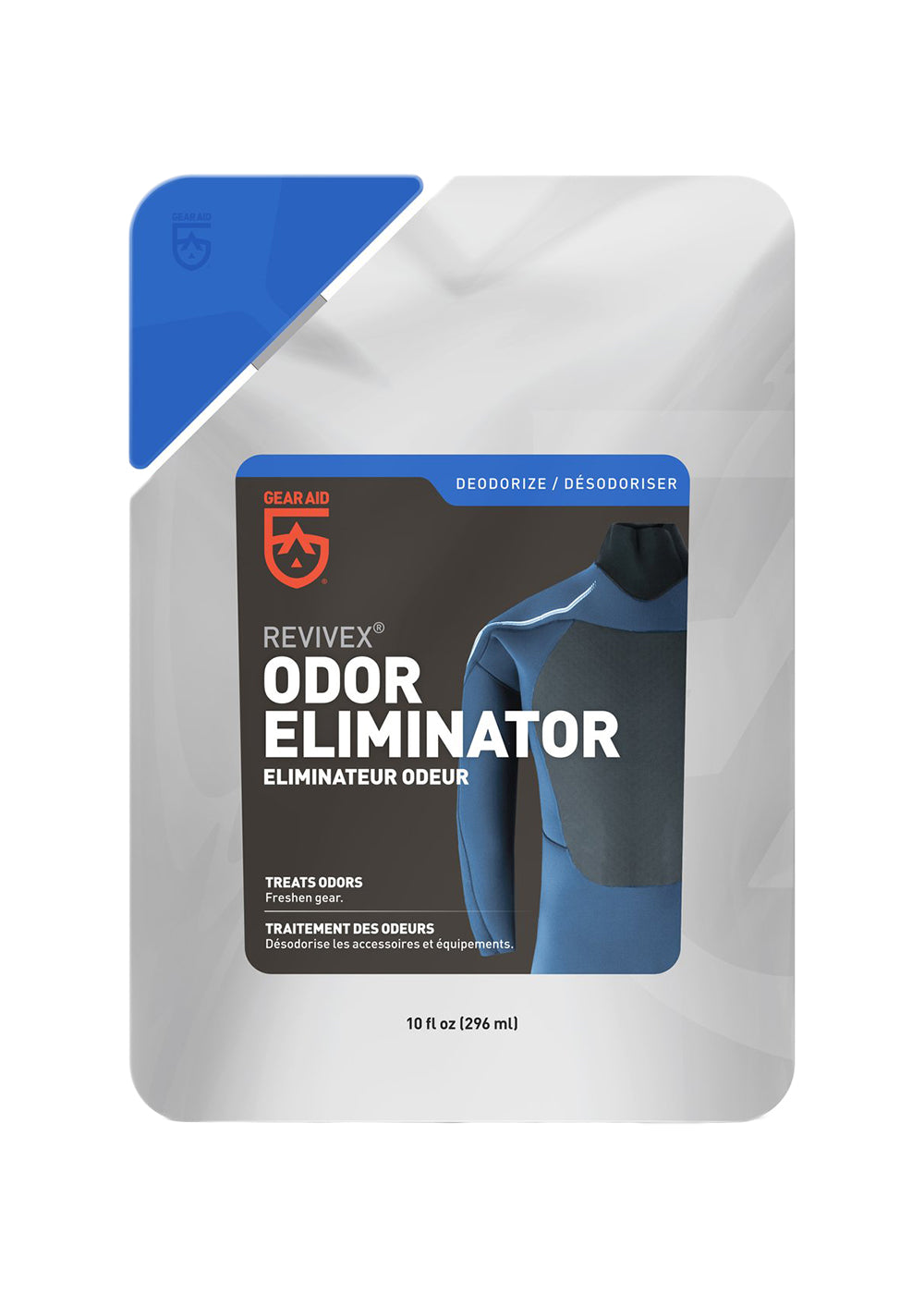 Gear Aid Revivex Odor Eliminator Spray 10oz (296ml) - Removes Stubborn Odors from Shoes, Sports Gear & Outdoor Equipment - Perfect for Hiking, Camping & Gym Use