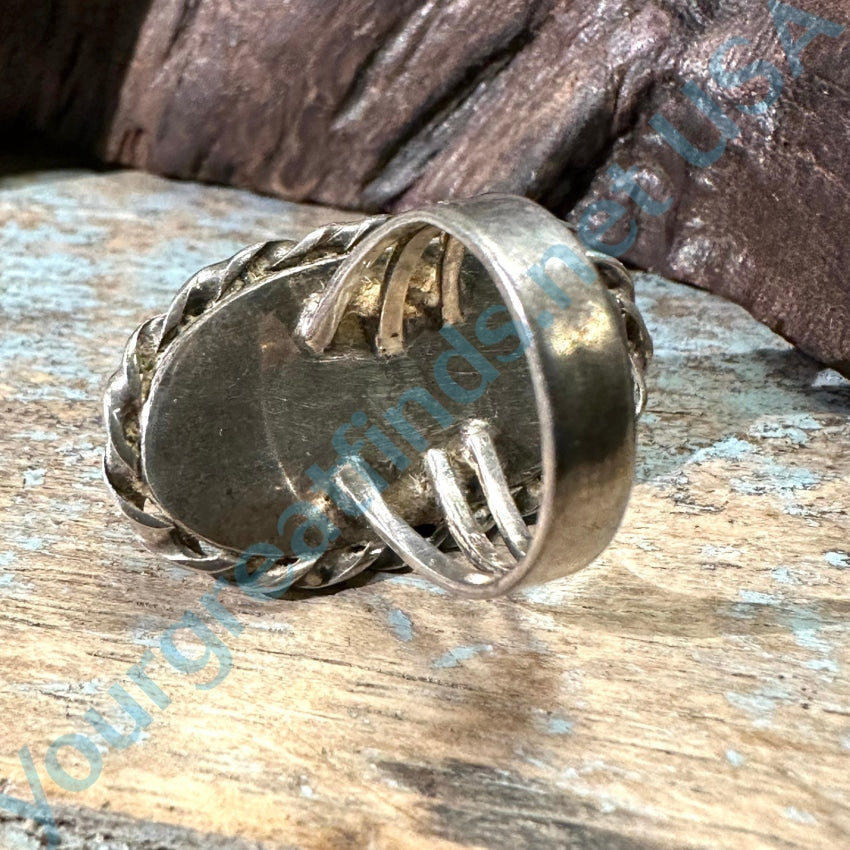 Sterling Silver Blue Lapis Lazuli Long Ring Size 5 - Southwestern Style Bohemian Jewelry for Women | Perfect for Casual Wear, Festivals, and Gift Giving