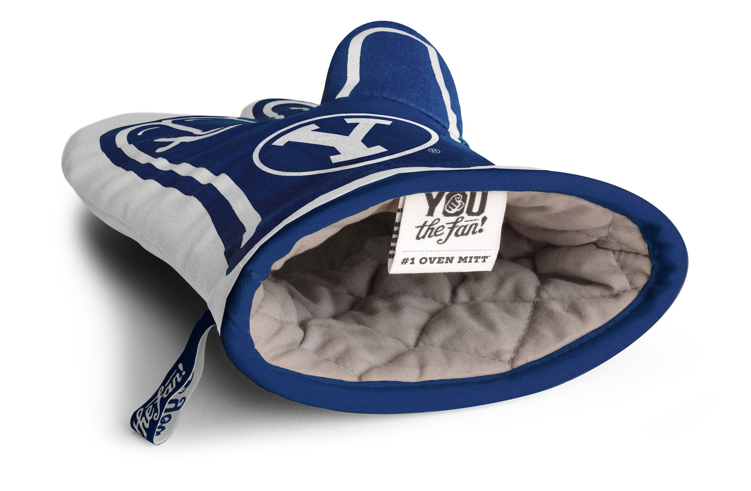 YouTheFan NCAA #1 Heat-Resistant Oven Mitt - Perfect for Baking, Grilling & Kitchen Safety - Officially Licensed College Team Design