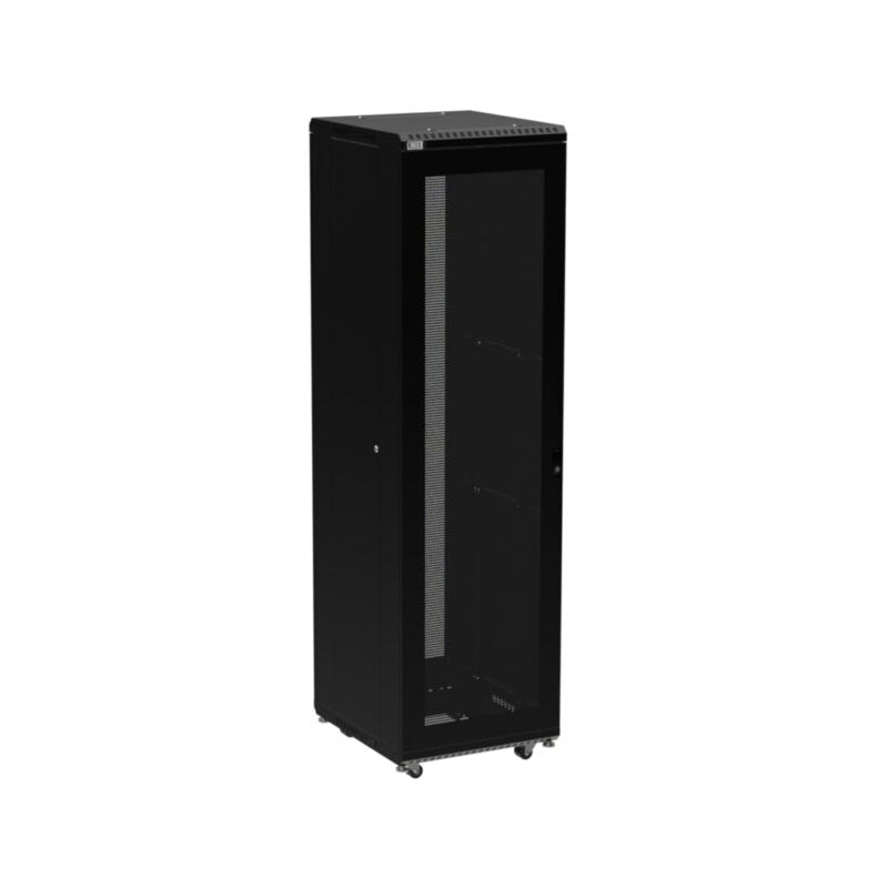 45U LINIER® Server Cabinet with Glass & Vented Doors - 3100 Series | Ideal for Data Centers, Server Rooms & Network Equipment Storage
