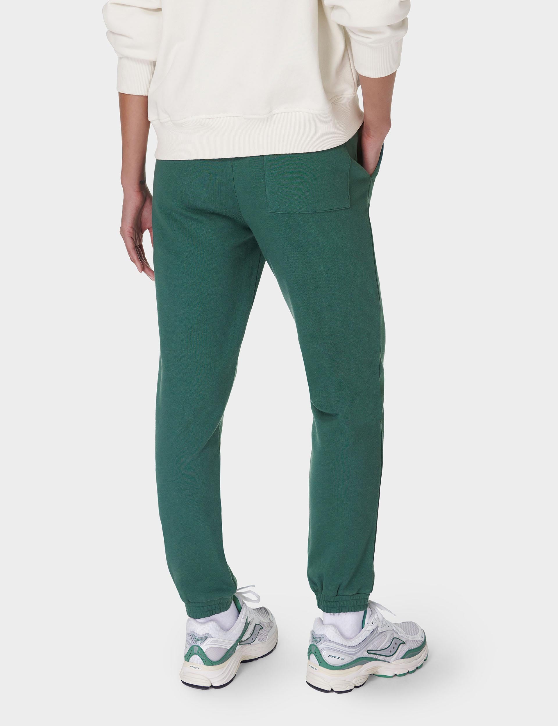 Revive Relaxed Jogger Pants for Women - Glade Green Comfortable Lounge & Workout Pants | Perfect for Yoga, Running, and Casual Wear