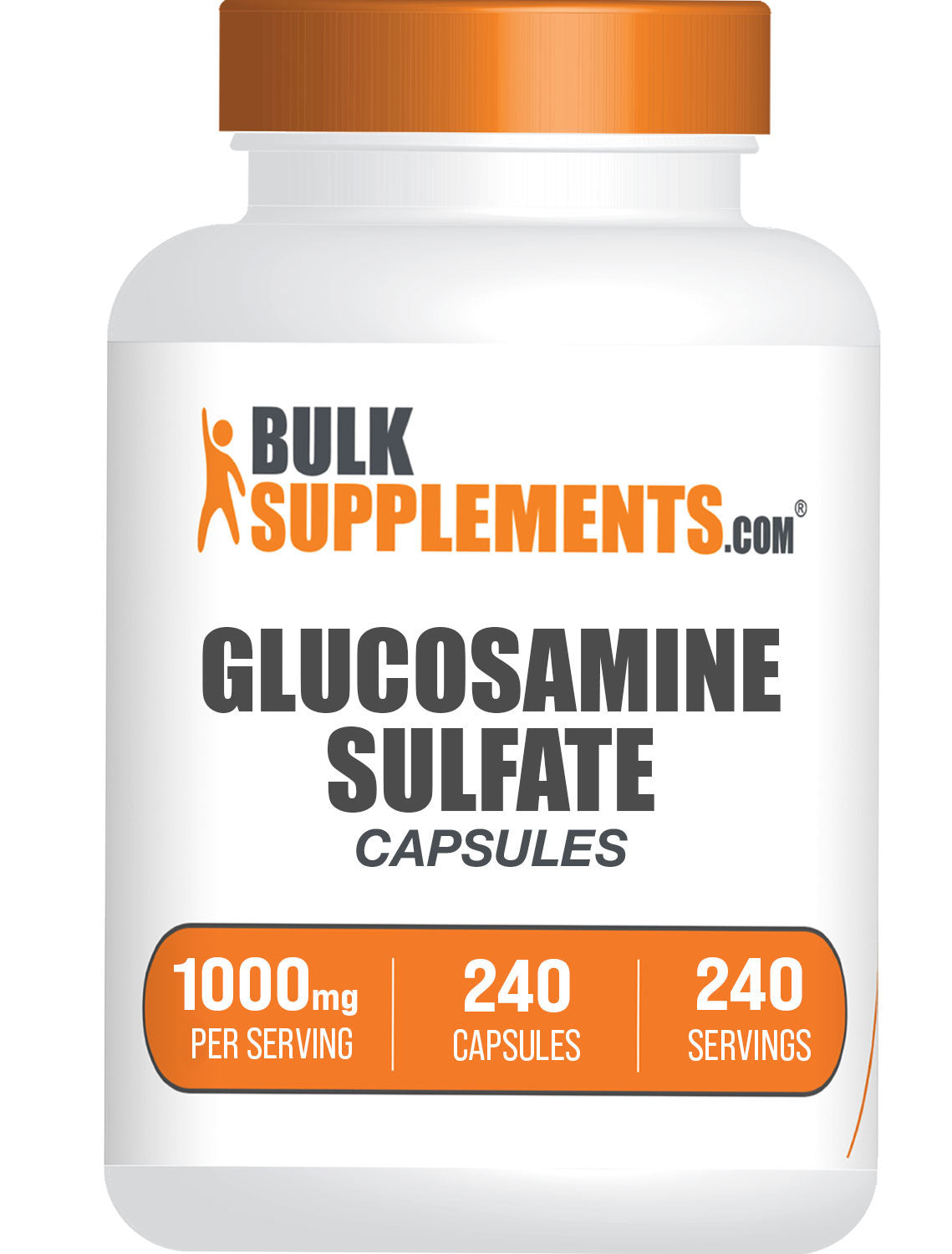 Glucosamine Sulfate Capsules 1500mg - Joint Pain Relief & Cartilage Support Supplement for Men & Women - Supports Knee & Hip Health - 120 Capsules - Ideal for Active Lifestyles & Arthritis Support