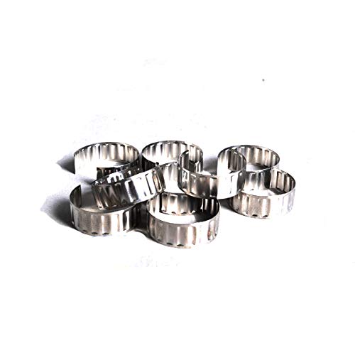 Eureka Vacuum Cleaner Replacement Brushroll Bearing Tolerance Ring - 10 Pack (Compatible with Part #53115) - Perfect for Vacuum Maintenance & DIY Repairs
