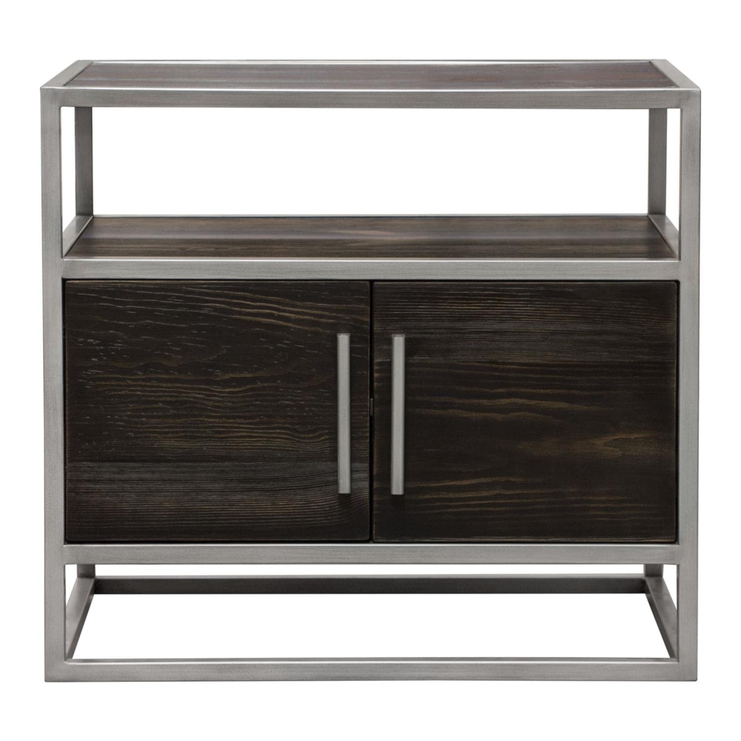Dark Brown 26-inch Diamond Sofa End Table - Perfect for Living Room, Bedroom, or Office Side Table