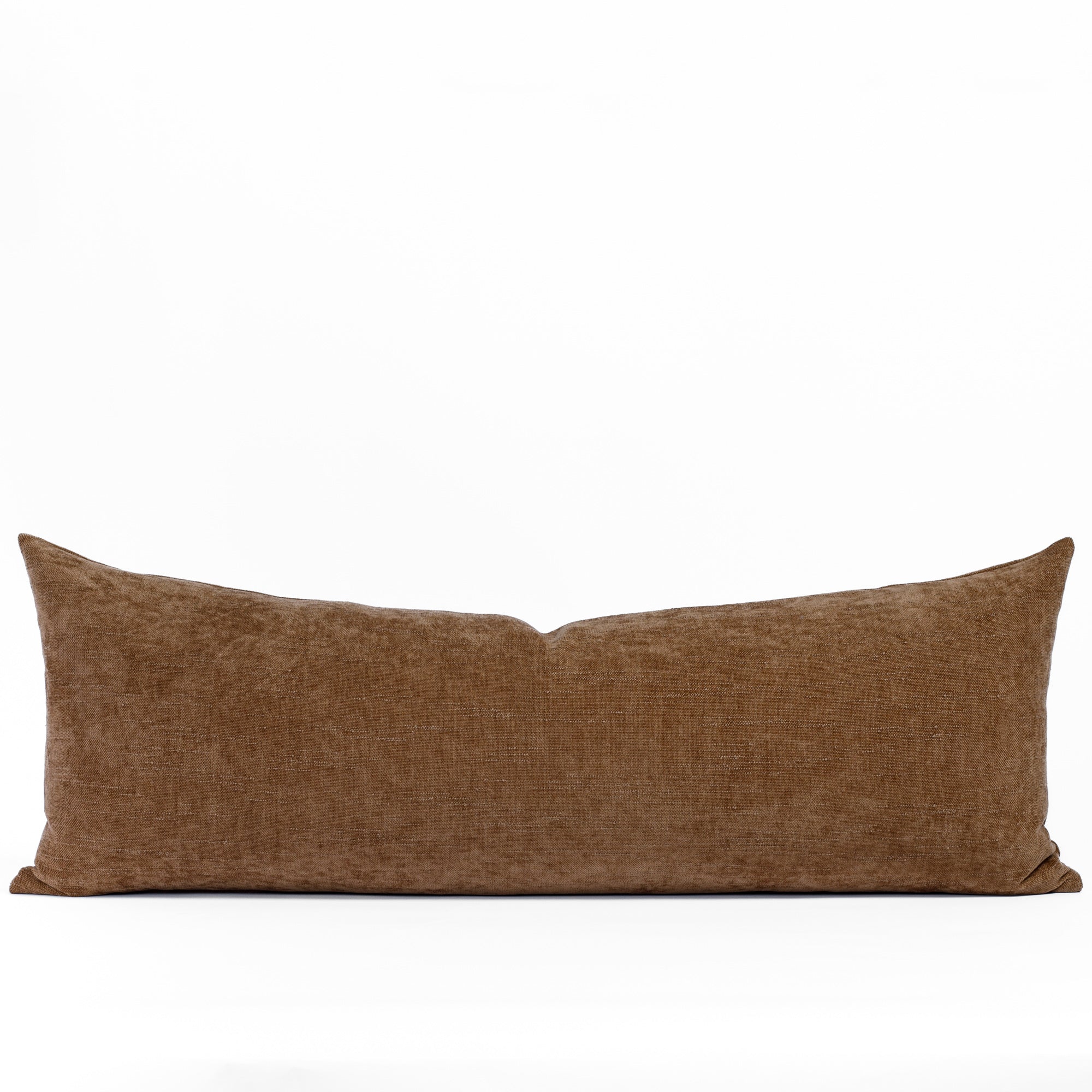 Blaine 16x42 Bolster Pillow in Cinnamon - Support Pillow for Back, Neck & Legs - Perfect for Sofa, Bed & Yoga - Home & Office Comfort