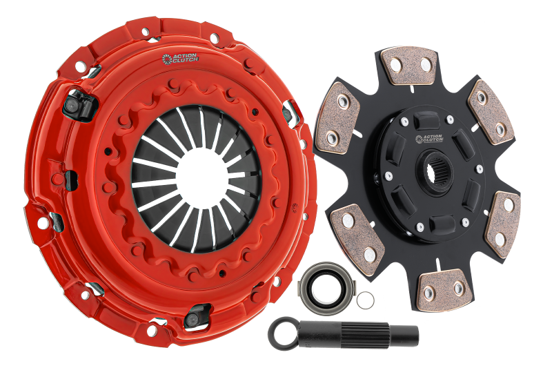 Honda Civic 1.5L/1.6L (D15/D16) Stage 3 Performance Clutch Kit - Action Clutch 92 01 - High Torque Capacity for Racing & Street Driving - Perfect for Track Days, Drag Racing & Daily Commute
