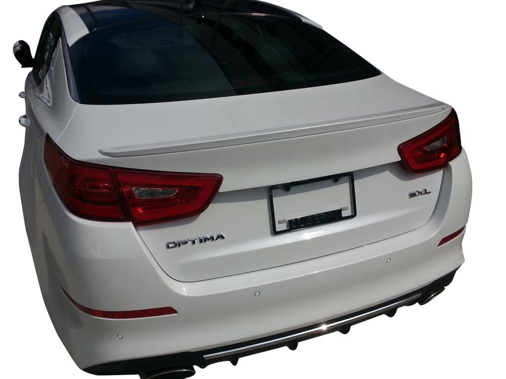 Kia Optima Lip Spoiler - Factory Style, Custom Painted (544 STM) with 3M Tape - Perfect for Car Upgrades & Street Racing Style Enhancement