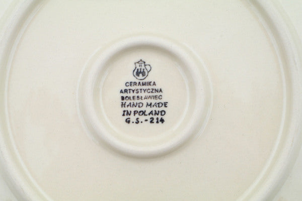 10-Piece Blue Grove Dinner Plate Set - Elegant Ceramic Plates for Everyday Dining, Parties & Special Occasions