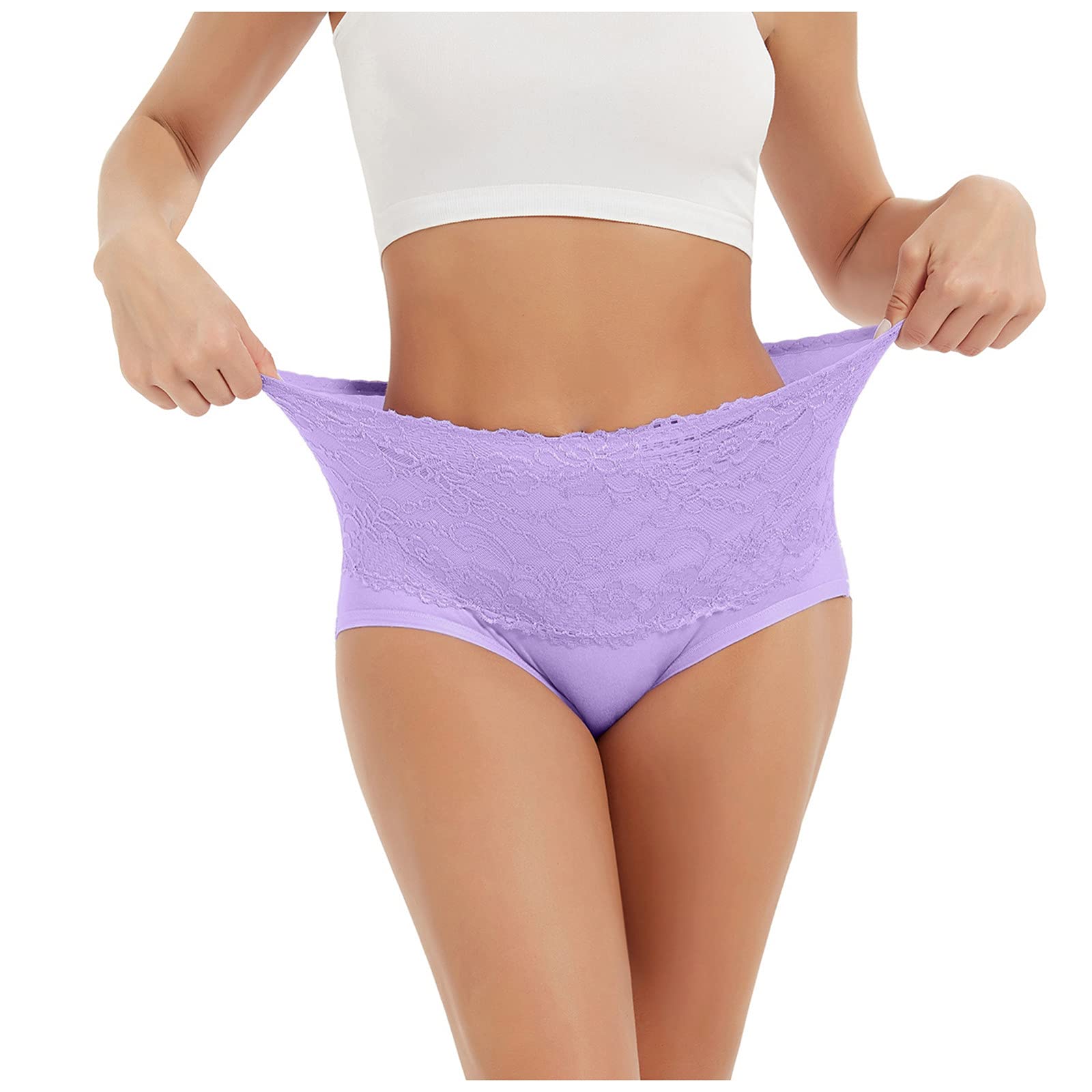 Women's High Waist Tummy Control Shapewear Briefs - Vintage Boudoir Underwear for Slimming & Body Shaping | Perfect for Everyday Wear, Special Occasions & Postpartum Recovery