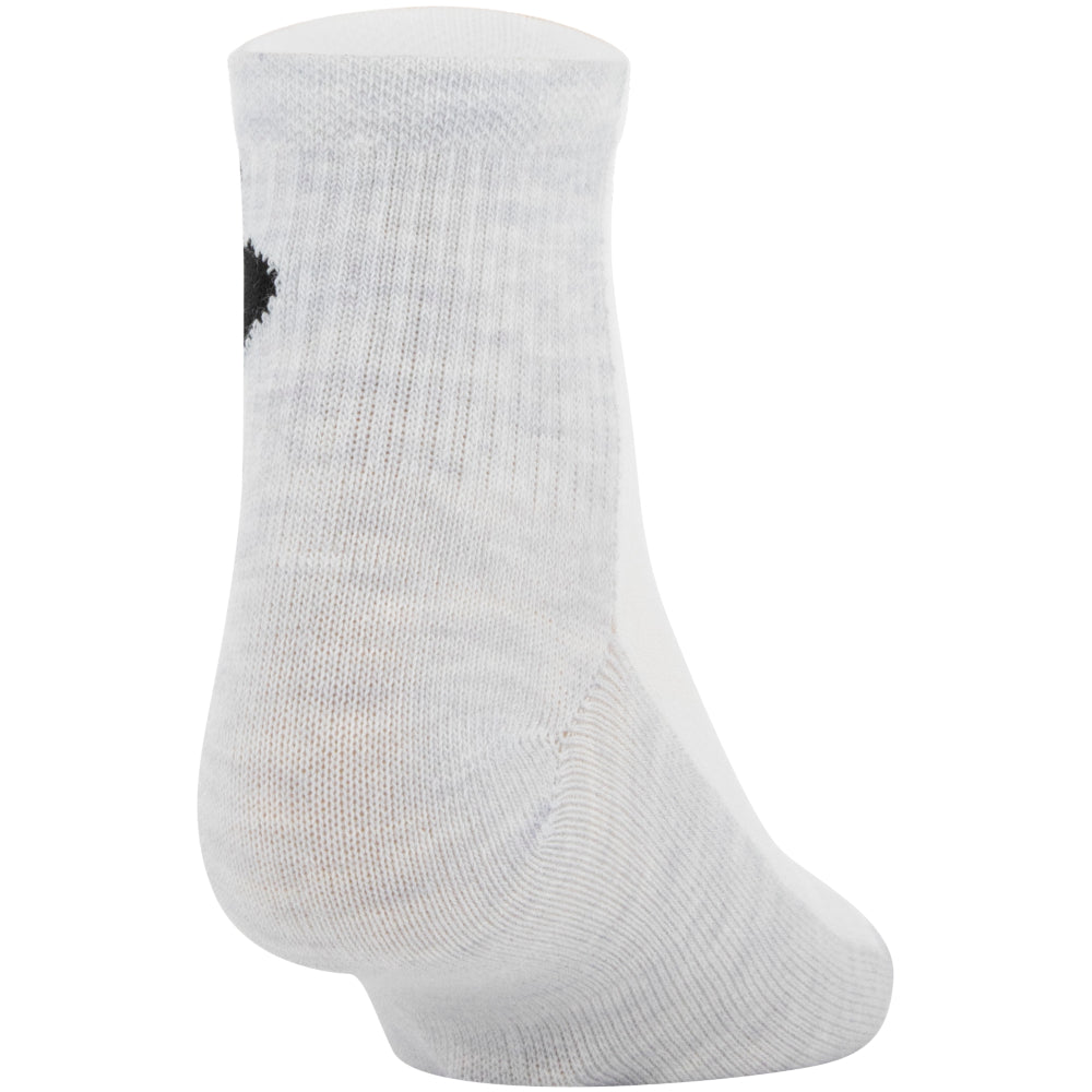 Under Armour Youth Essential Quarter Socks 6-Pack for Boys - Moisture-Wicking Athletic Socks for Running, Basketball & School Sports