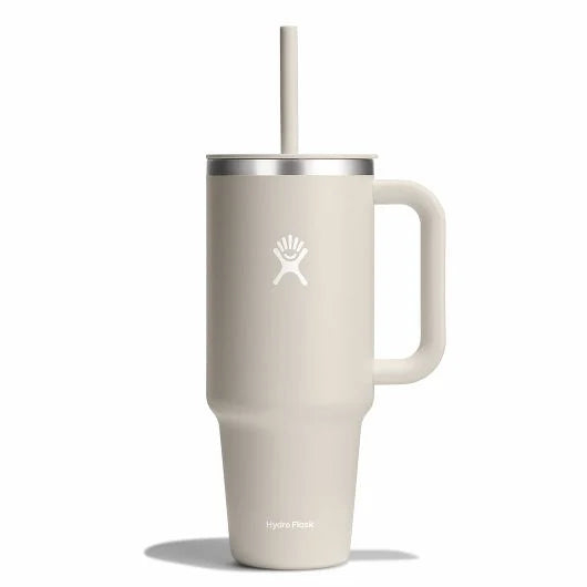 Hydro Flask 40oz Stainless Steel Vacuum Insulated Travel Tumbler - Keeps Drinks Hot/Cold for Hours, Leak-Proof Lid, Perfect for Camping, Hiking & Commuting