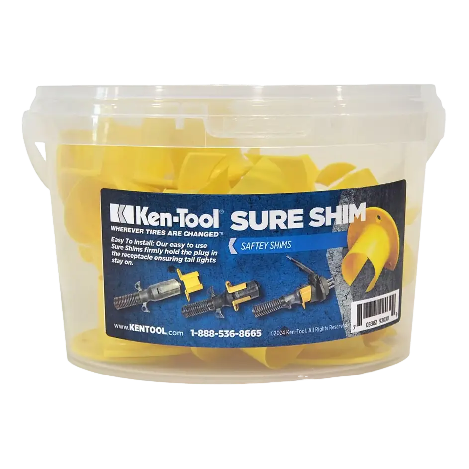 Ken Tool Pigtail Plug Safety Shim - Heavy Duty Electrical Grounding Connector for Industrial & Commercial Use | Sure Shim for Secure Electrical Connections in Construction Sites & Power Plants