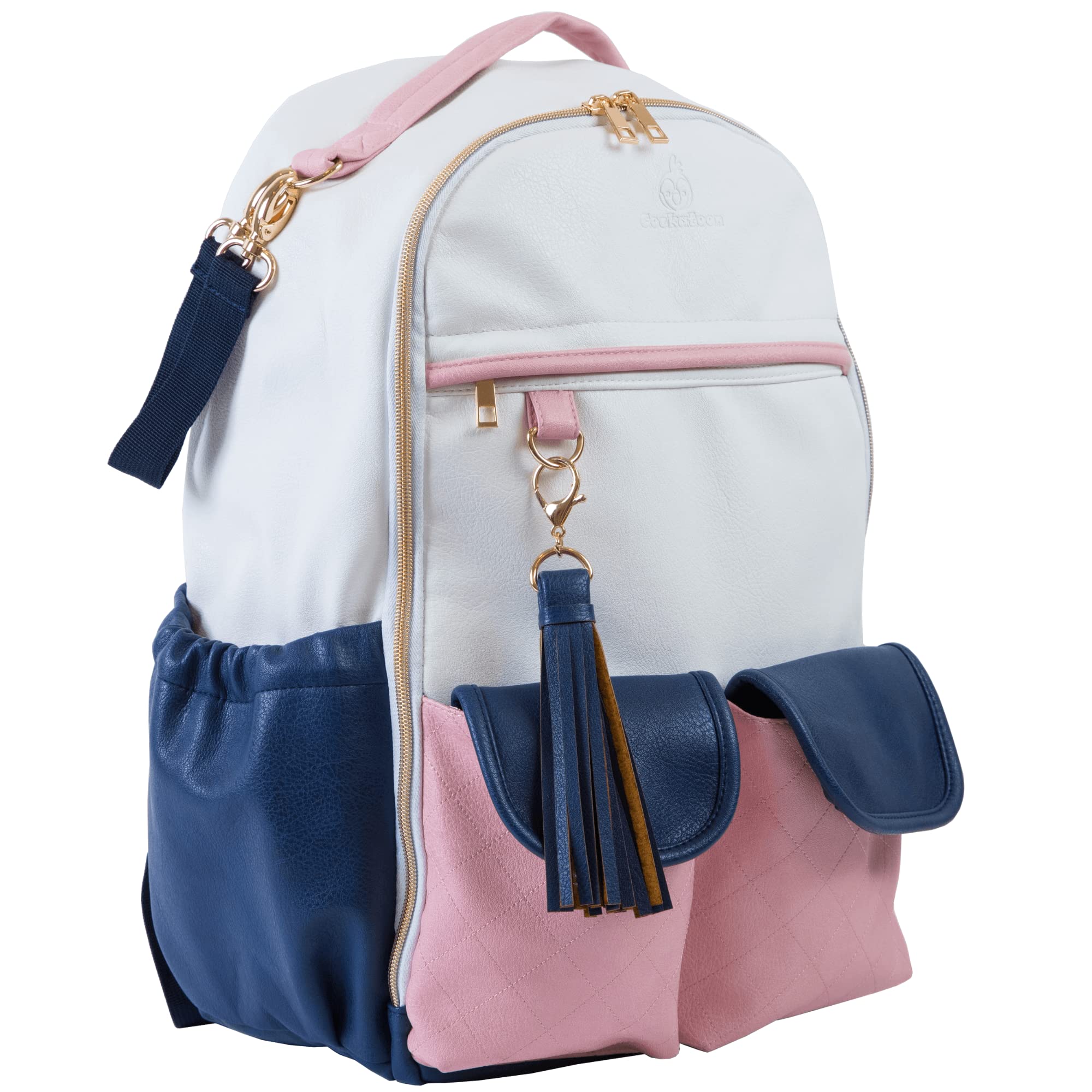**Cockatooon Diaper Backpack – Large Multifunctional Unisex Baby Bag with Changing Station & Organizer – Perfect for Travel, Daycare & Outings – Holds Diapers, Toys & Clothes**    *(Optimized for Google SEO, includes key features, and highlights usage scenarios like travel, daycare, and outings.)*