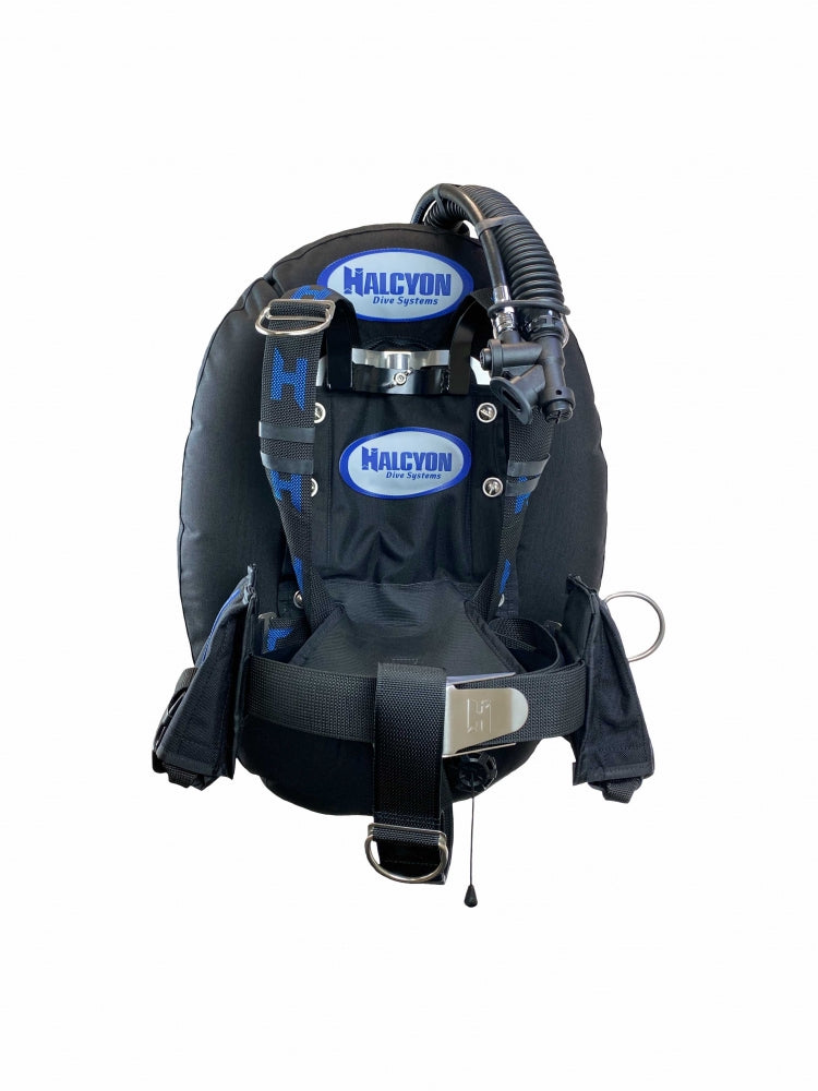 Halcyon Eclipse™ Single Cylinder BC System with Wing - Lightweight Scuba Diving Buoyancy Compensator for Professional Divers & Underwater Exploration
