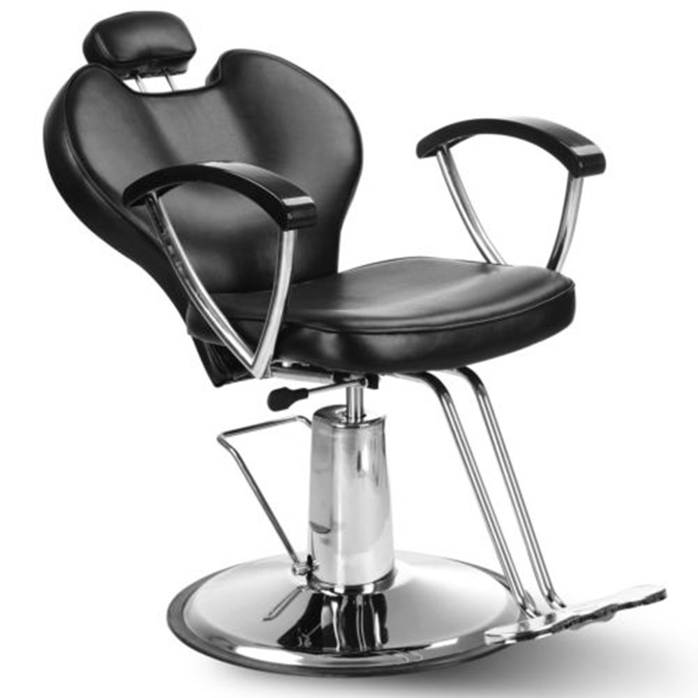 Professional Hydraulic Barber Chair - Adjustable & Reclining Salon Chair for Hair Styling, Spa & Beauty Services | Perfect for Barbershops, Salons & Home Use