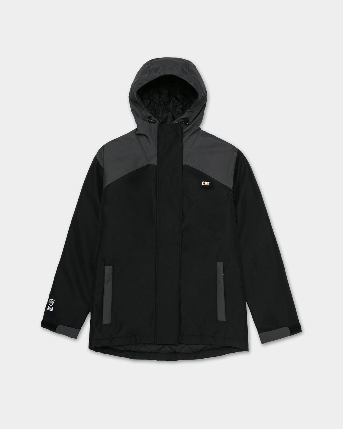Men's Heavyweight Insulated Oxford Jacket - Warm Winter Coat for Outdoor Activities, Hiking & Casual Wear