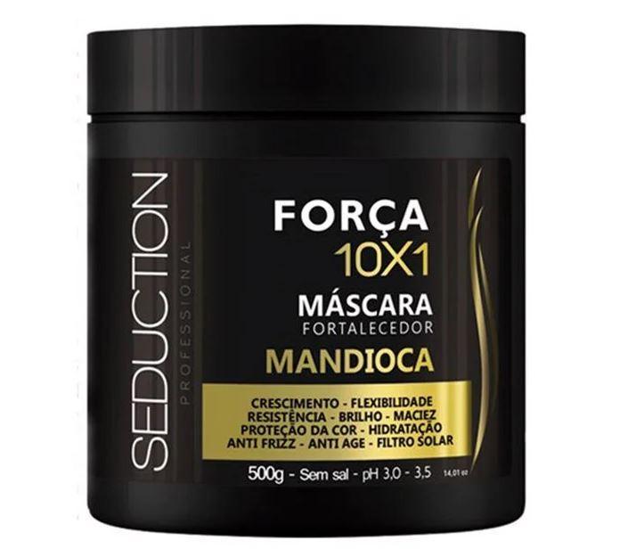 Organic Cassava Root Hair Mask - Deep Moisturizing & Anti-Frizz Treatment for Dry, Damaged Hair - 500g Natural Hair Care with Anti-Aging Benefits - Perfect for Salon-Quality Hair Treatment at Home