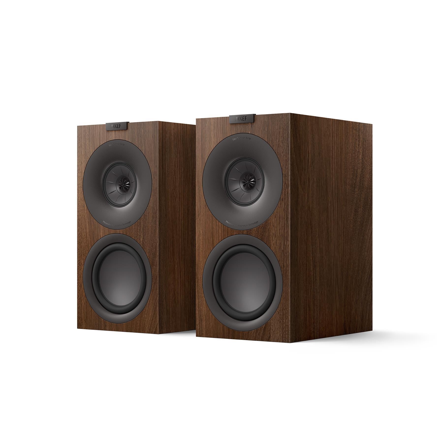 KEF Q Concerto Meta 3-Way Bookshelf Speakers (Pair) - Premium HiFi Audio for Home Theater & Music Listening | Open Box Special