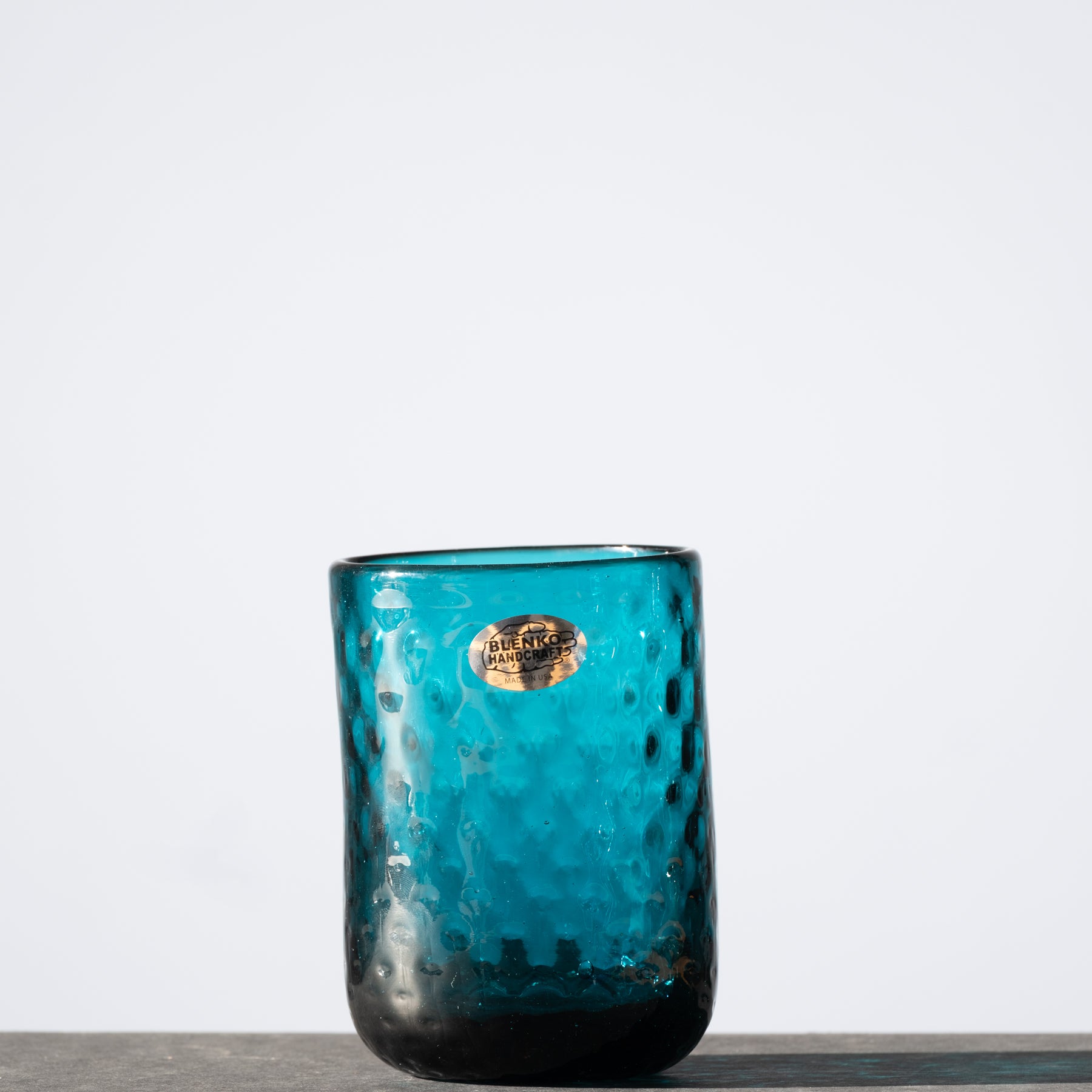 2510S Small Diamond Optic Tumbler - 14oz Insulated Stainless Steel Cup with Lid & Straw, Cerulean Blue - Perfect for Iced Coffee, Smoothies & Cold Drinks at Home, Office or Travel