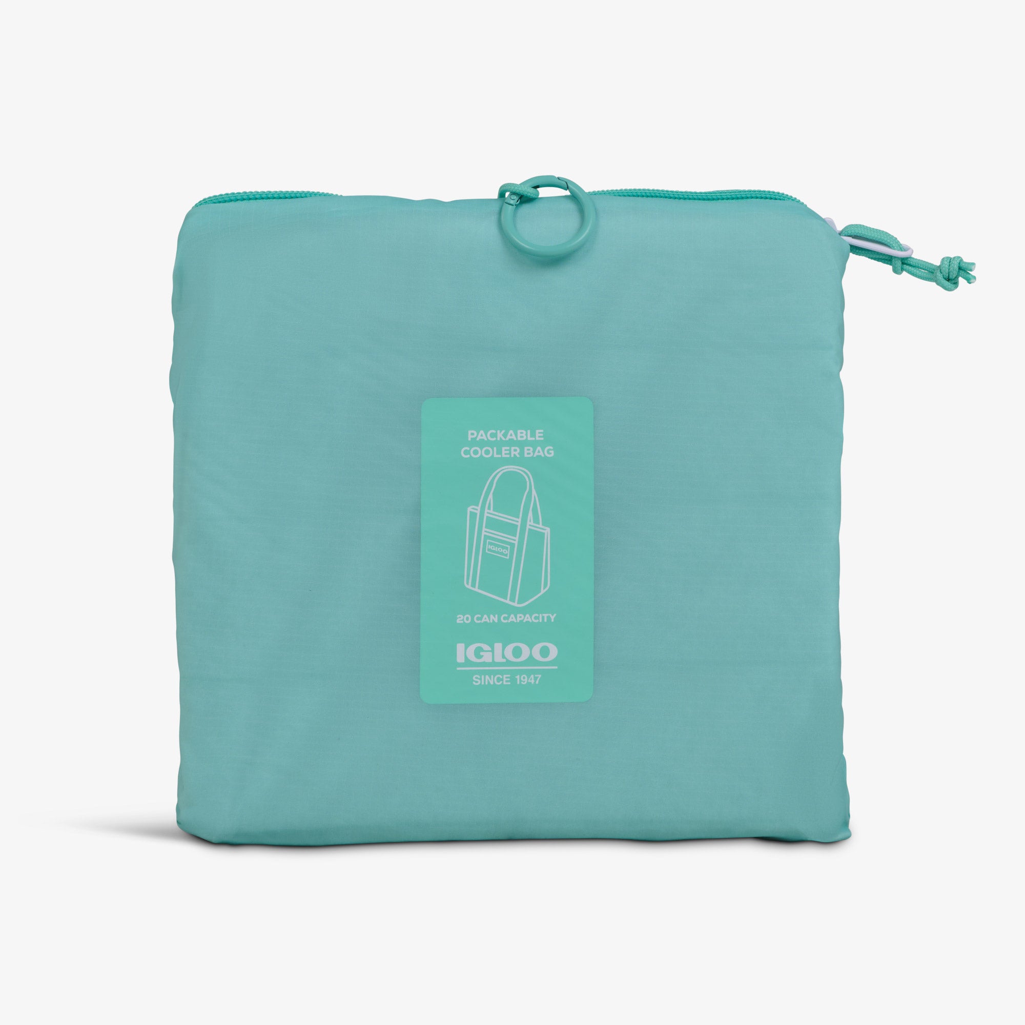 Insulated 20-Can Cooler Bag - Lightweight & Packable Puffer for Picnics, Beach & Outdoor Adventures